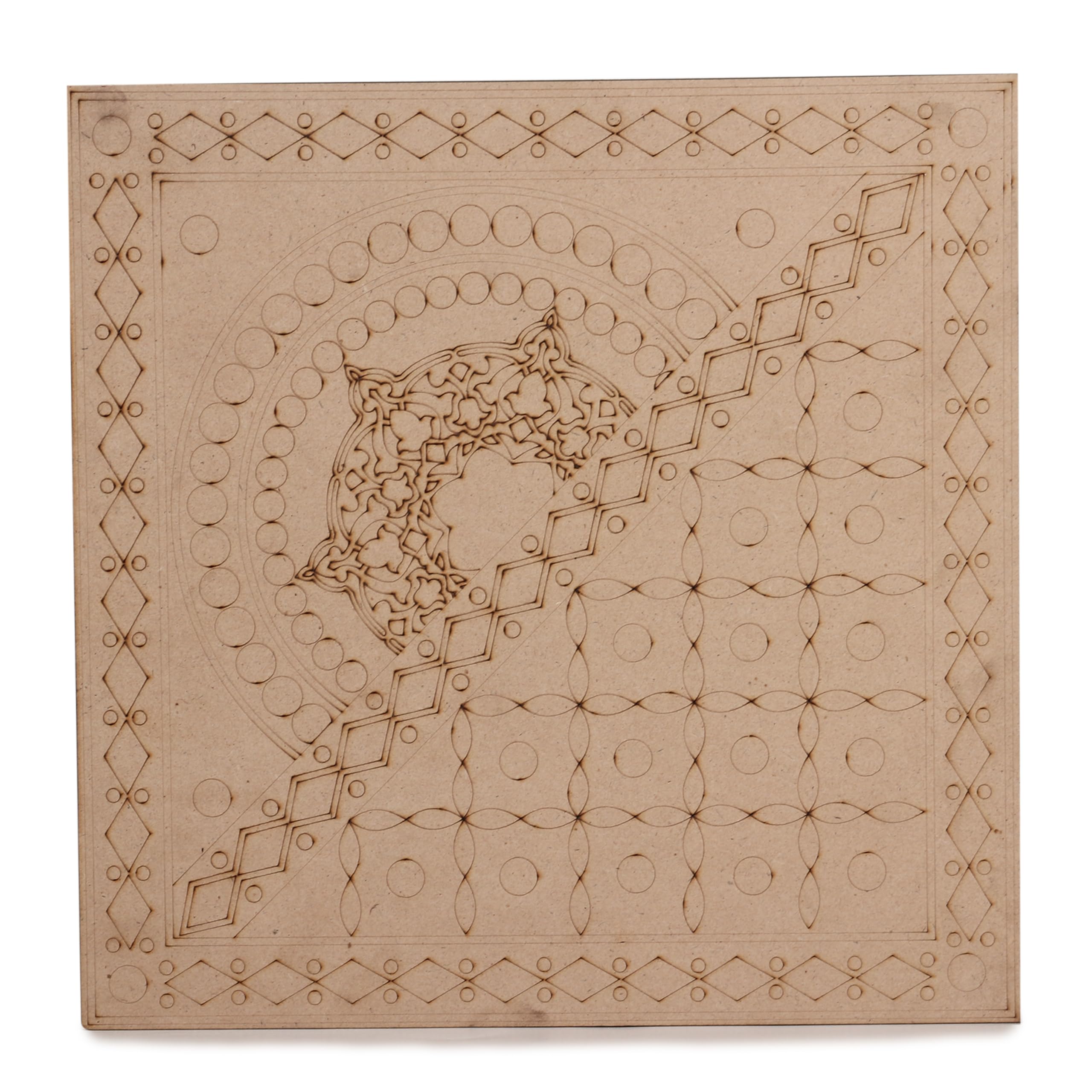 MDF premark Cutout for Lippan Art (4mm) (12 Inch) | Mirror Art | Square MDF Premark Cutout | Lippan Art & Mirror Art (12 Inch)-image-24
