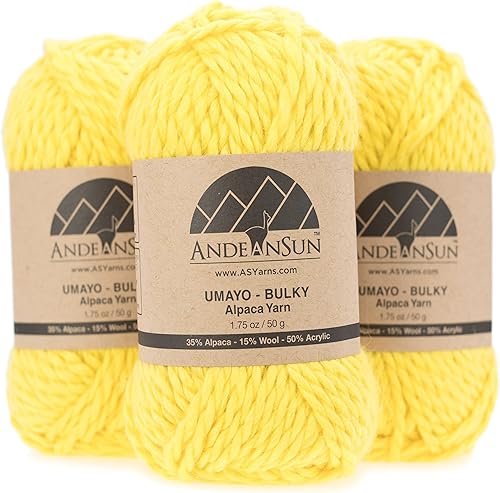 Miniatura 9 de (3 madejas preciosas pequeñas) Mezcla de hilo de alpaca Umayo 165 yardas en total rosa peonía, 5 voluminosos