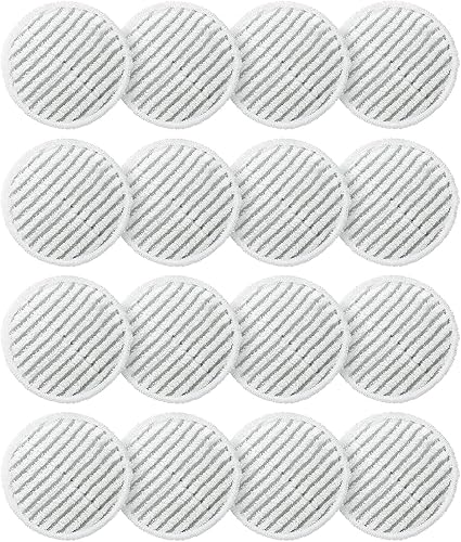 Miniatura 8 de Kit de almohadillas de repuesto mejoradas para trapeador de vapor compatible con Shark S7001 S7201 S7000 Series Steam & Scrub todo en uno para piso