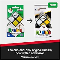 Vista 5 de Rubik’s Cube, Aprendiz, Cubo Principiante 2x2, Rompecabezas Clásico de Combinación de Colores, Rompecabezas Sensorial para Solución de Problemas