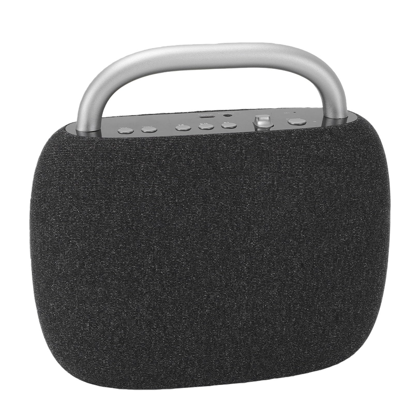 Altoparlanti TV Wireless da 2,4 GHz per Anziani, Altoparlante TV Portatile Amplifica il Suono Fino a 100 Piedi, Sincronizzazione Audio a Bassa Latenza, Ingresso Cablato AV Ottico