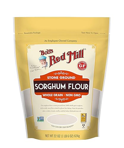 Bobs Red Mill Harina de sorgo blanco dulce sin gluten 22 onzas