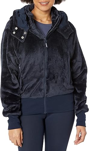 Spalding Chaqueta Sherpa con capucha para mujer