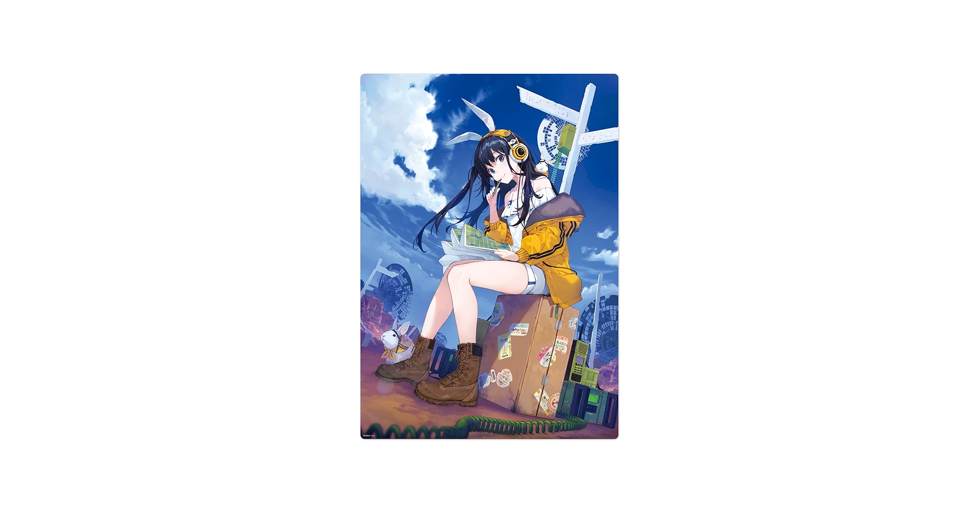 絵師100人展vol.06 MikaPikazo「金魚召喚」 A3クリアポスター 絵師100人展 06 Mika Pikazo 金魚召喚 複製原画 絵師100人展 06