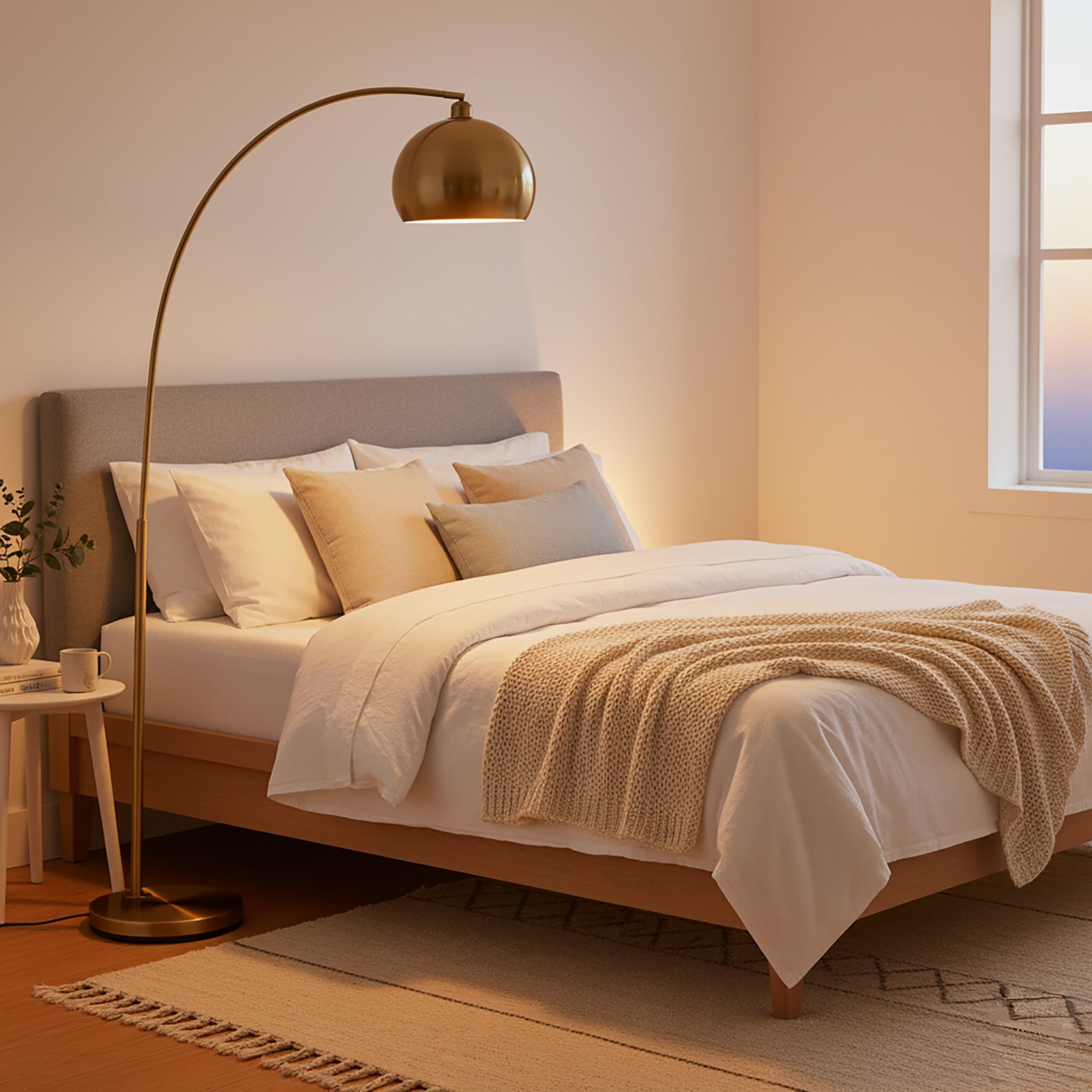 Relaxdays Lampada da Terra, Metallo, Attacco E27, Soggiorno e Camera da Letto, HxLxP: 180x92x35