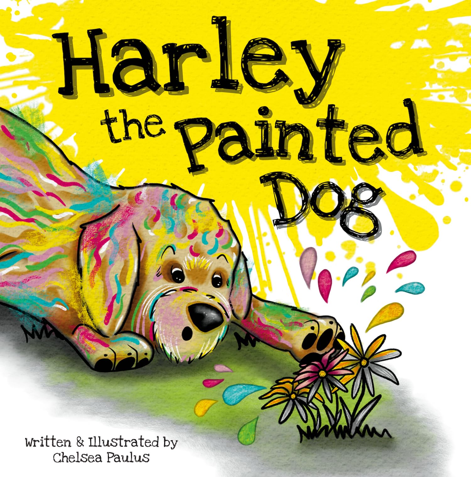 Harley the Painted Dog