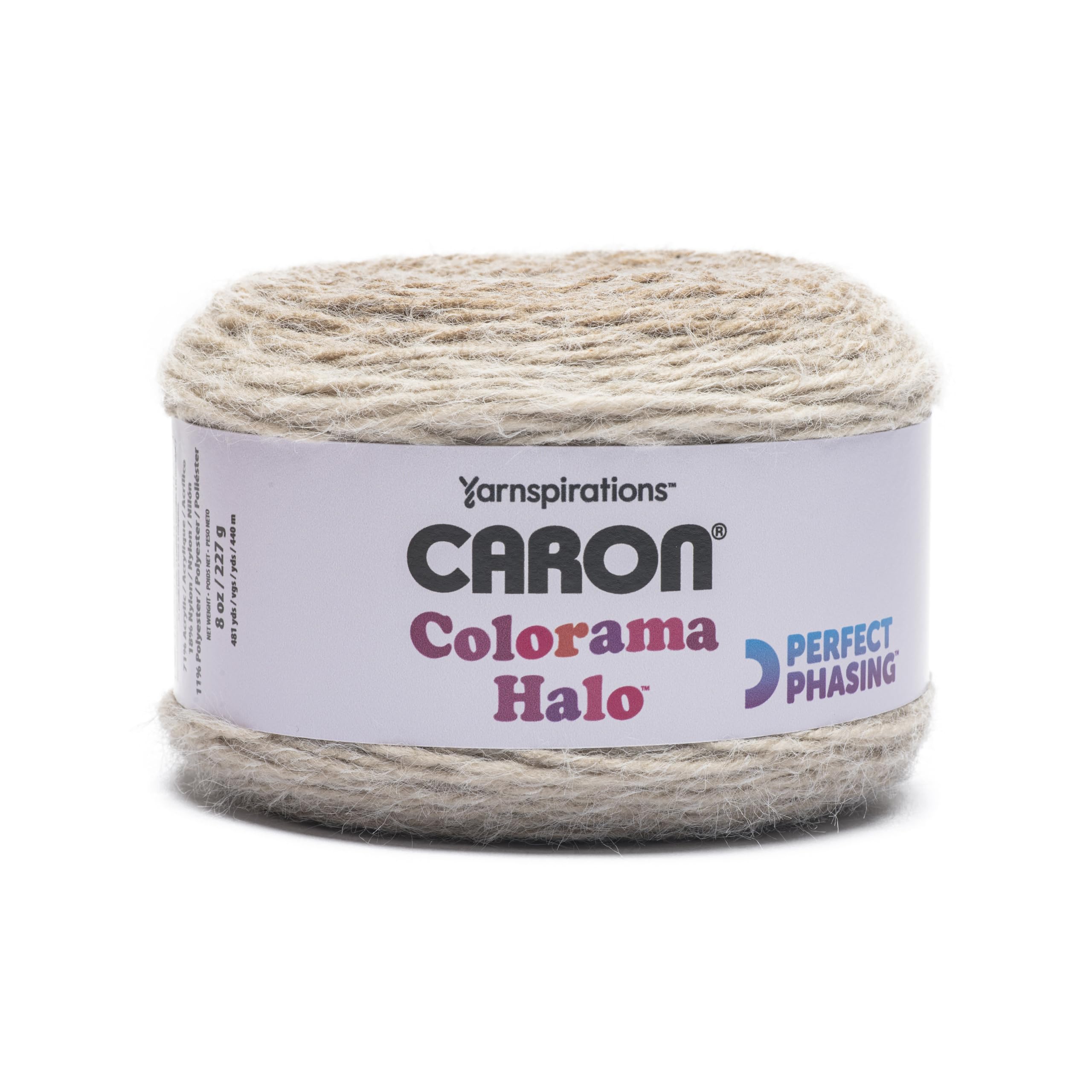 Caron Colorama Halo 227g Yarn - Nutmeg Frost, 8 oz (227g), 481 yards (440m) - Image 2