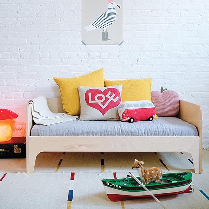 Cama Montessori Oeuf Perch para niños pequeños, estilo daybed miniatura 8