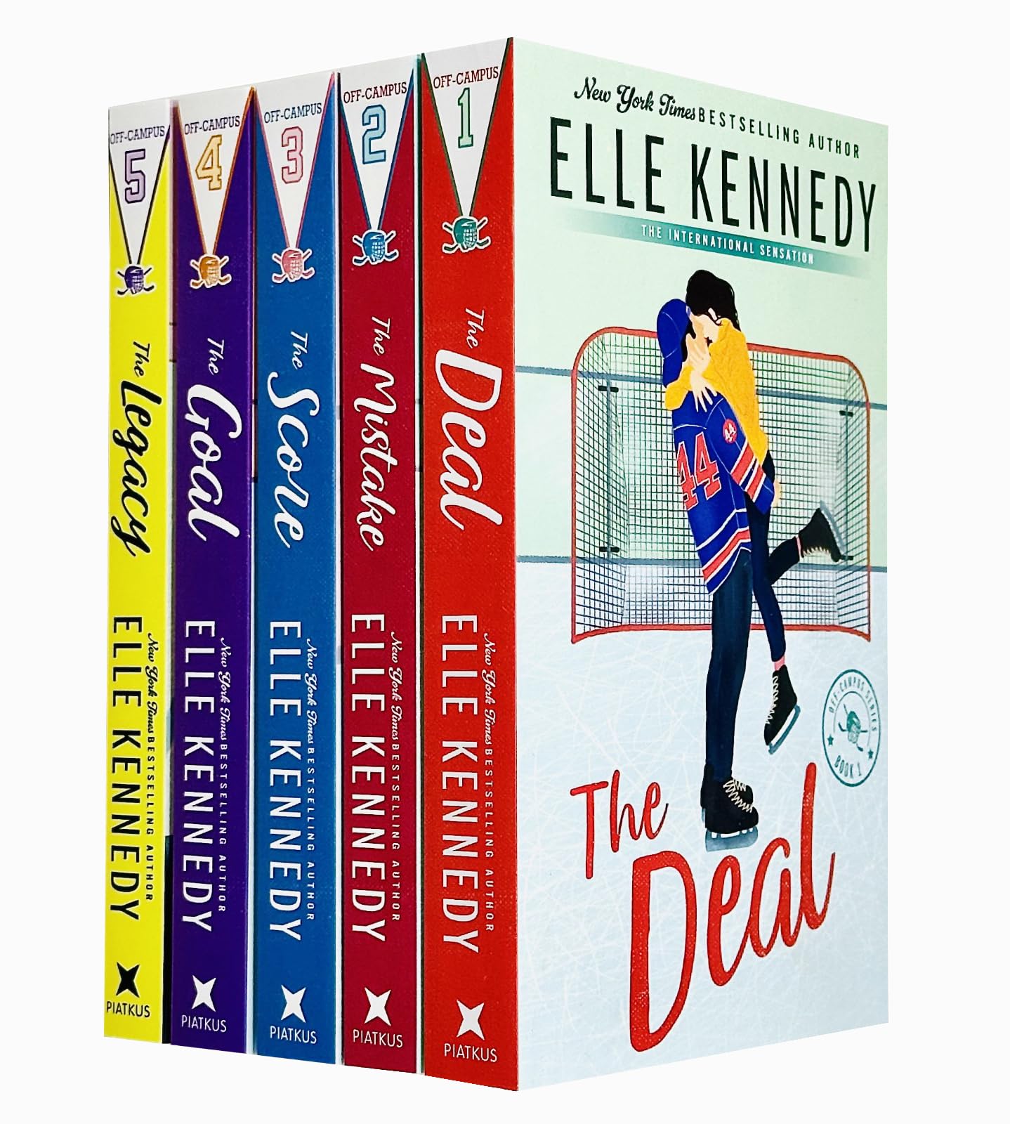 Off-Campus Series 5 Books Collection Set By Elle Kennedy (The Deal