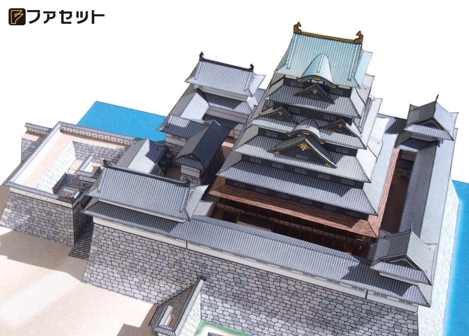 Amazon | 【ファセット】ペーパークラフト日本名城シリーズ1/300