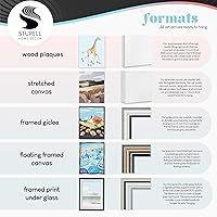 Vista 5 de Stupell Industries Be A Good One - Libro de cómics vintage inspirador azul, diseño del artista Ester Kay, arte de pared, 30 x 1.5 x 30 pulgadas