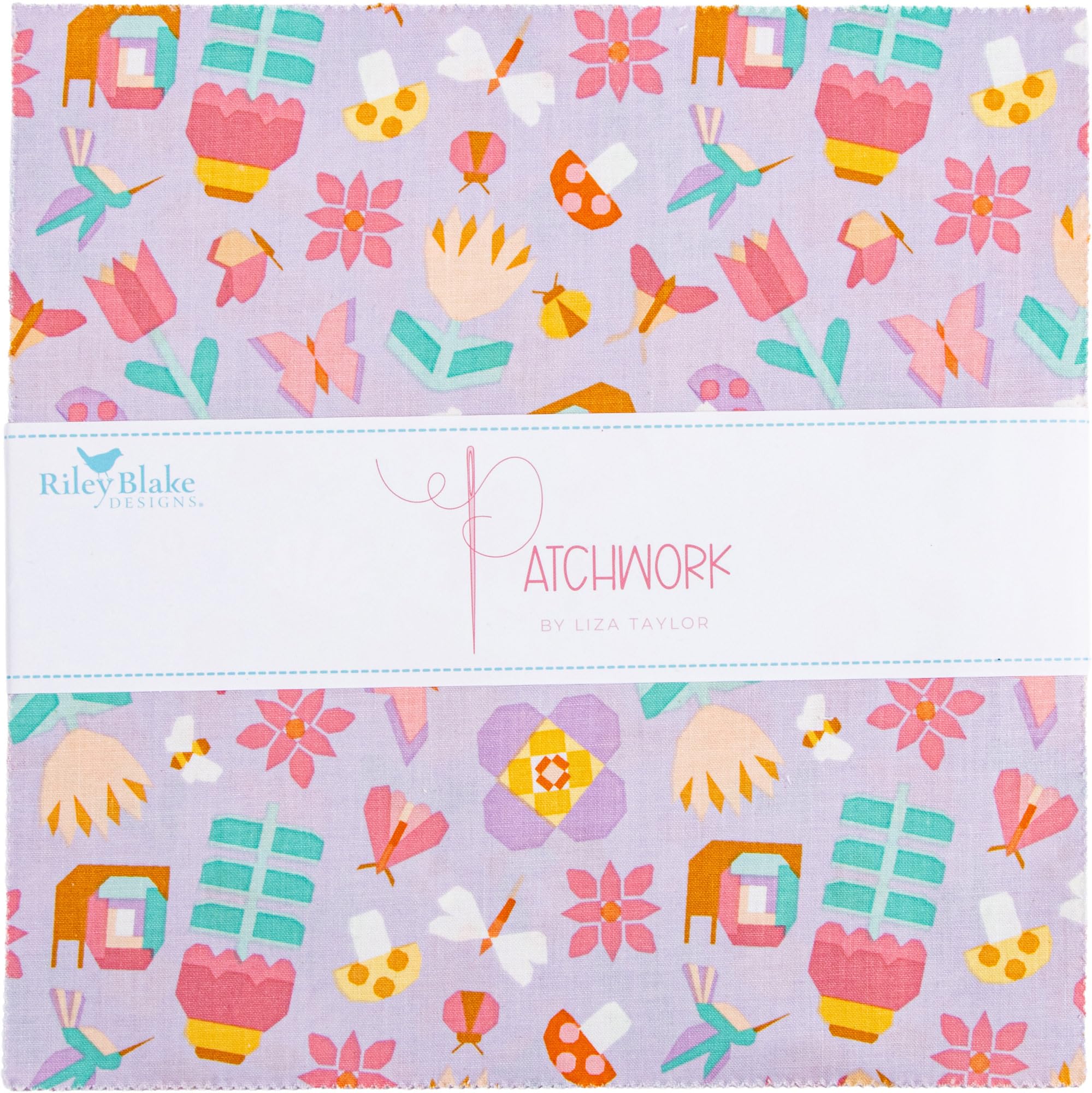 Liza Taylor Patchwork 10" Stacker 42 10-inch Squares Layer Cake Riley Blake Designs 10-17240-42