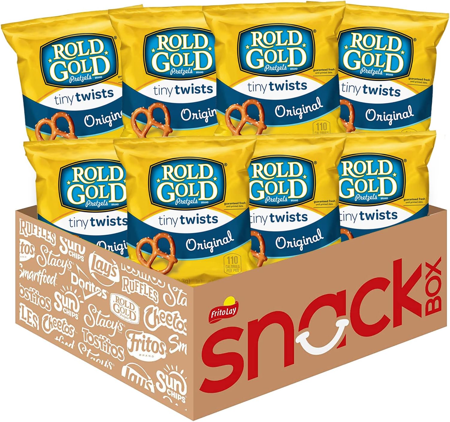 Pretzels, Tiny Twists, 1 Ounce (Pack of 88)