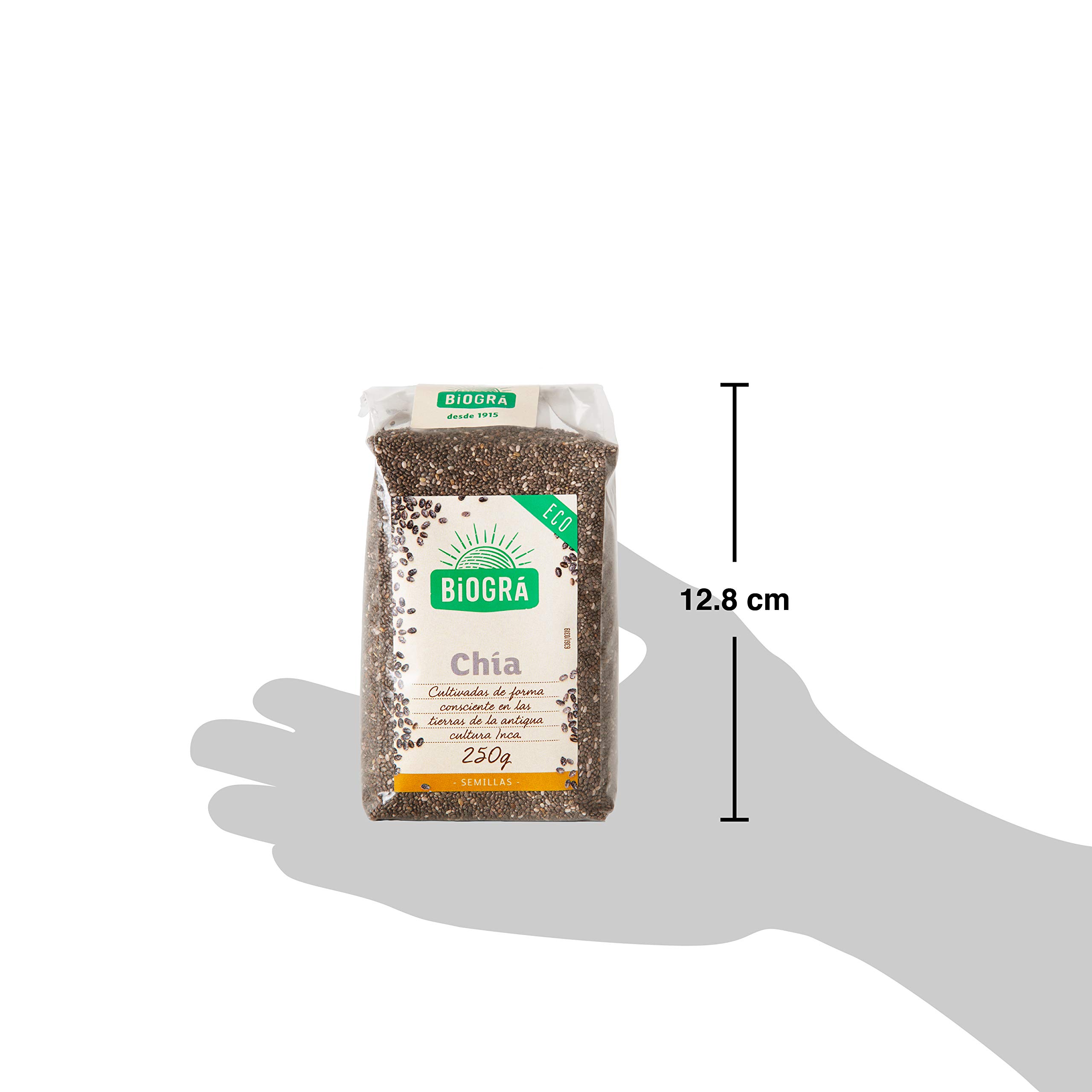 Semillas de Chía Crudas Naturales 250g BIOGRÁ
