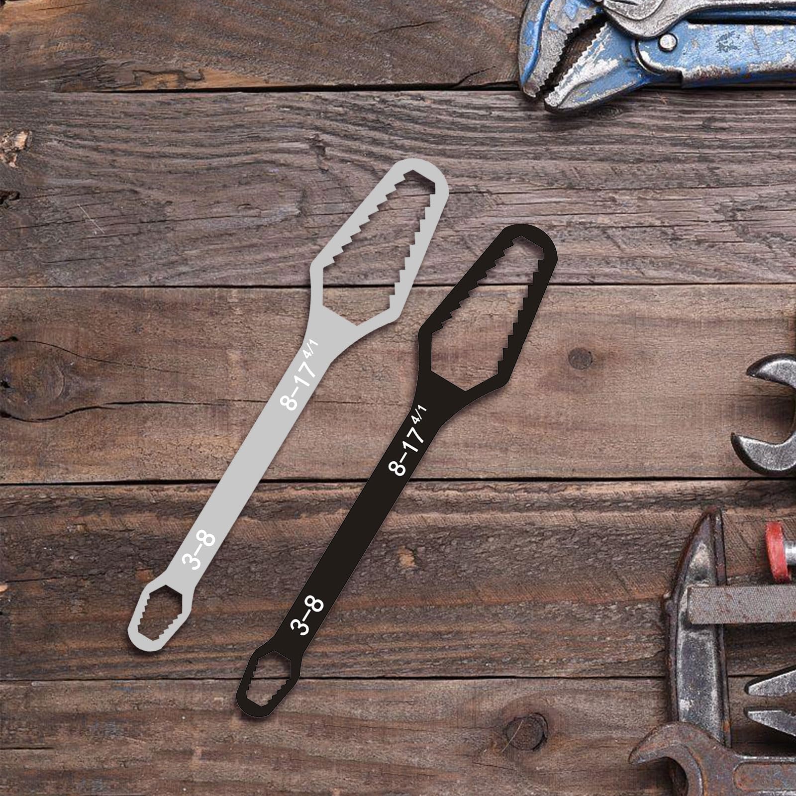 Kangnice Multifunction Torxes Wrenches Double Head Adjustable 3mm 22mm For Home Maintenance And Car Repairs