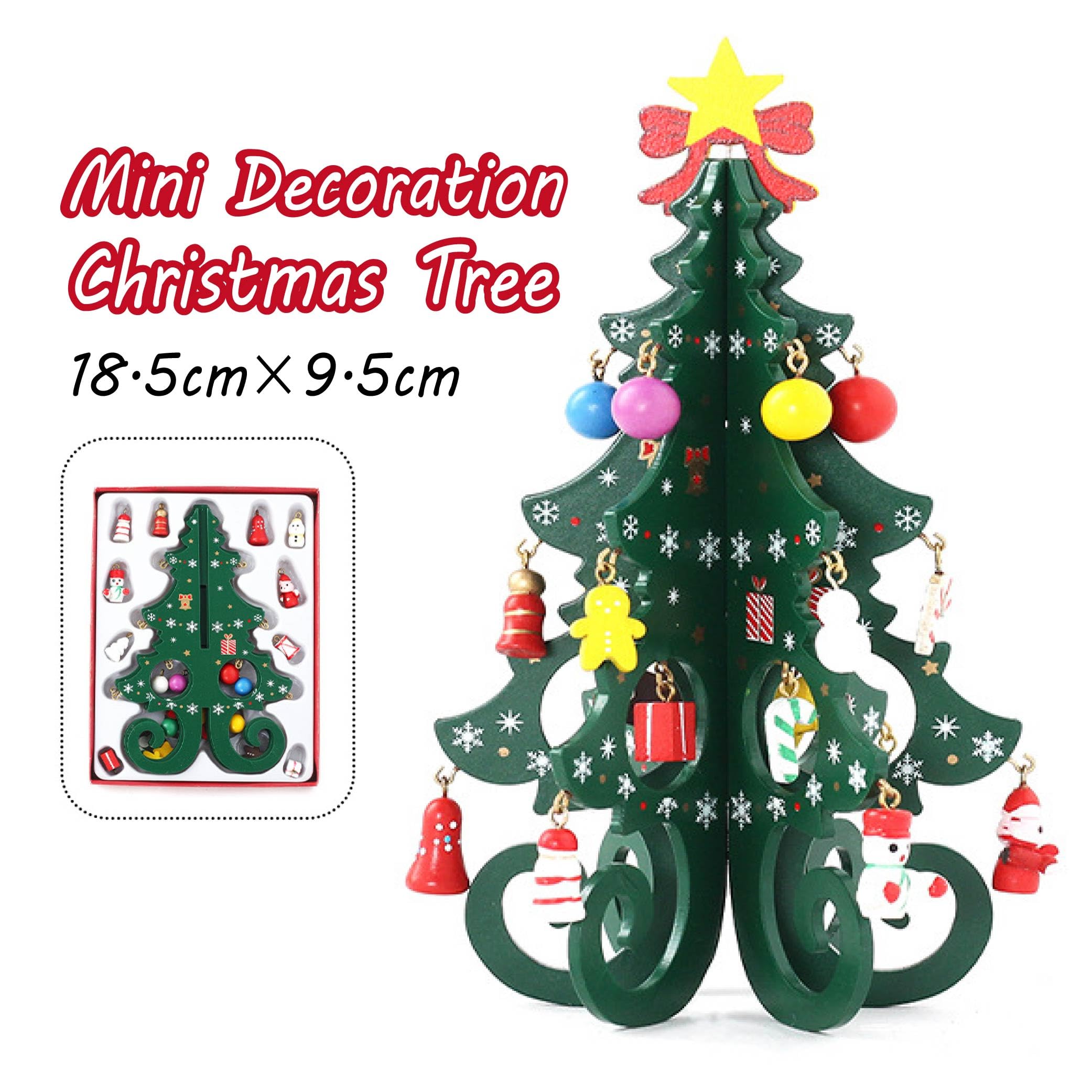 Amazon.co.jp: クリスマスツリー ミニツリー 卓上 立体型 ミニサイズ