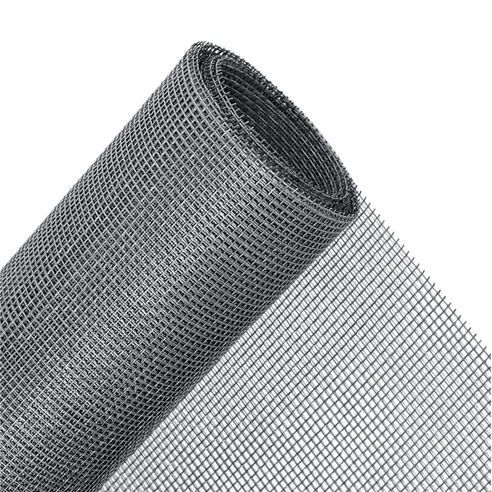 QCKNKMGG Gardening Flower Pot Hole Mesh Mat, Pot Grid or 20x30cm Bonsai Flower Hole Mesh Pad 10 Pcs Drainage Netting(Grey)