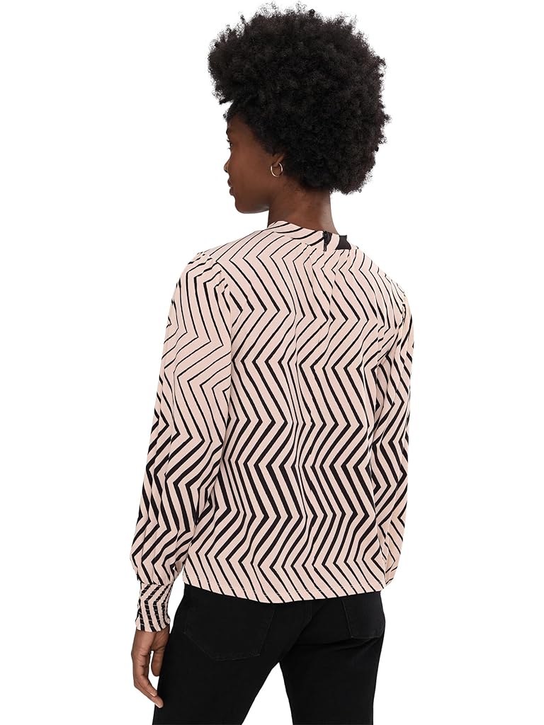 Blue Sanctuary Hi Crew Blouse