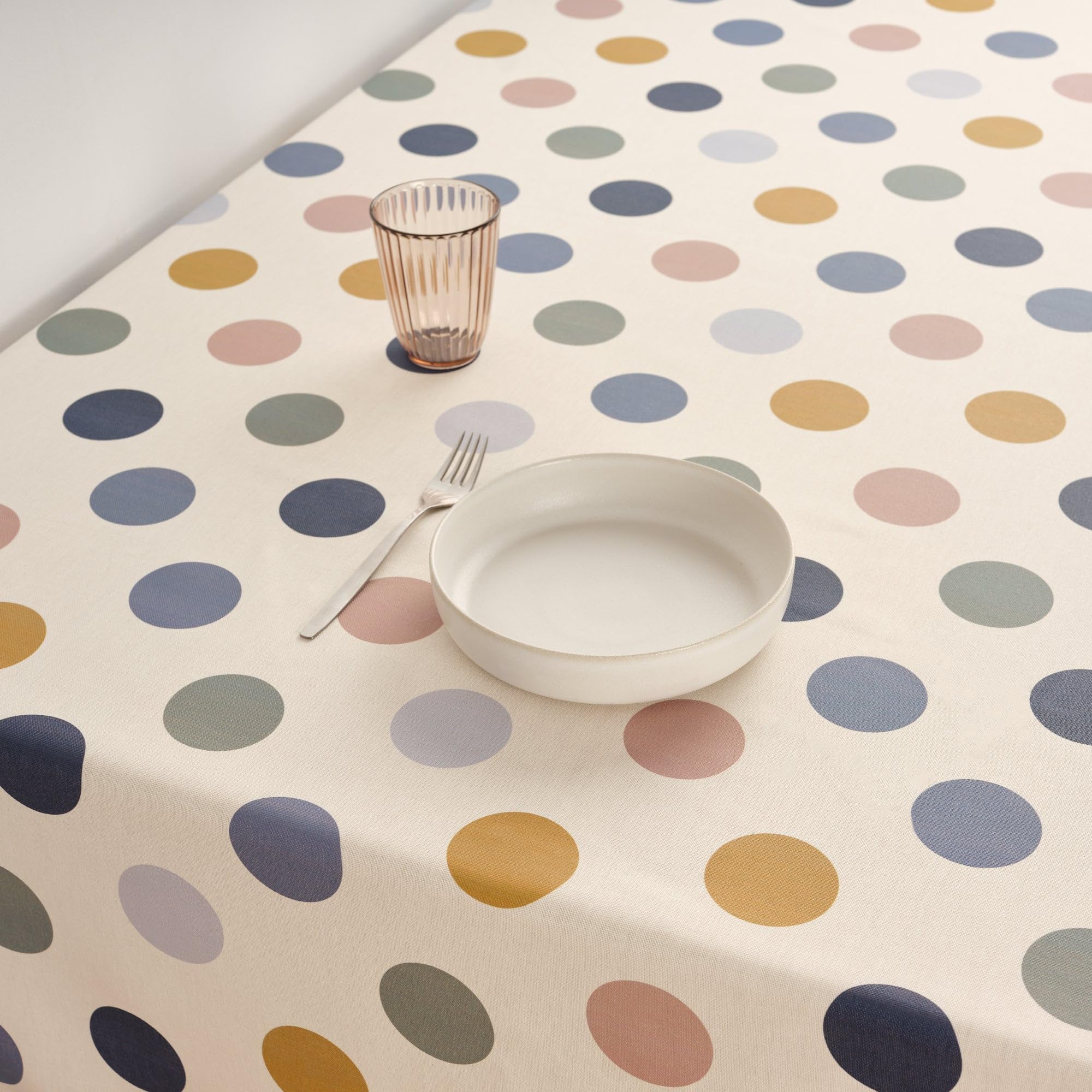 BELUM | Tovaglia XL 250x140 cm Antimacchia 100% cotone resinato, Tovaglia NO Hule, Tovaglia Tatto Cotone, Tovaglia Impermeabile, Tovaglia Antimacchia Repellente Liquido