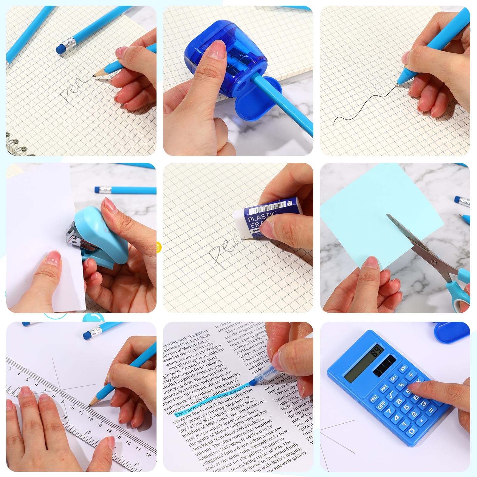 Amazon.co.jp: 15個 新学期用品 子供用 かわいい文房具用品 ミニ