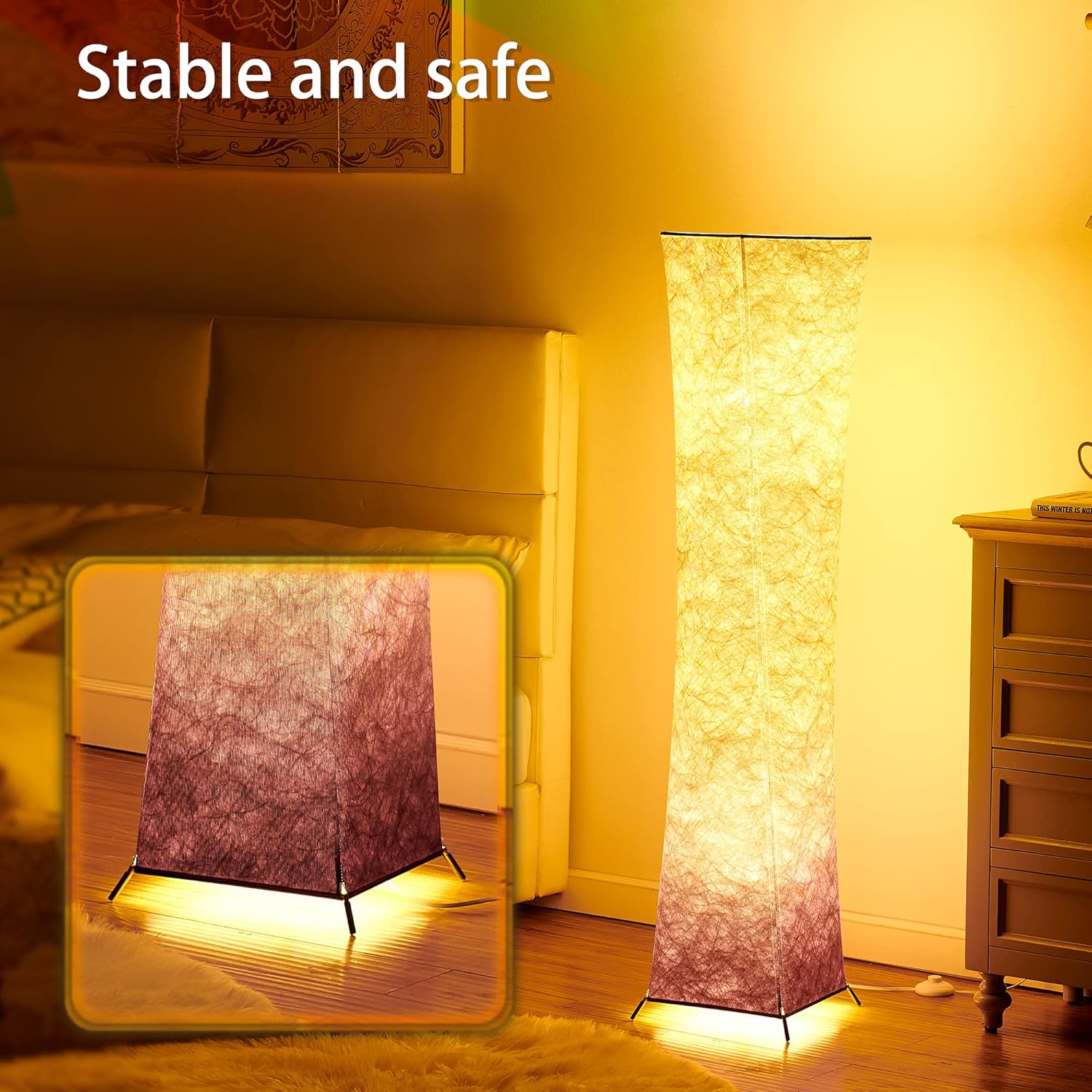 Suреr Chеар 🛒 Floor Lamp, chiphy Floor Lamps for Living Room, Adjustable 3 Levels Brightness 12W/2 LED Bulbs(2400 Lumens, 100 Watt Equivalent) and Purple Fabric Shade, Elegant and Modern for Bedroom and Kid Room TOP оƒƒERS Floor Lamp, chiphy Floor Lamps for Living Room, Adjustable 3 Levels Brightness 12W/2 LED Bulbs(2400 Lumens, 100 Watt Equivalent) and Purple Fabric Shade, Elegant and Modern for Bedroom and Kid Room