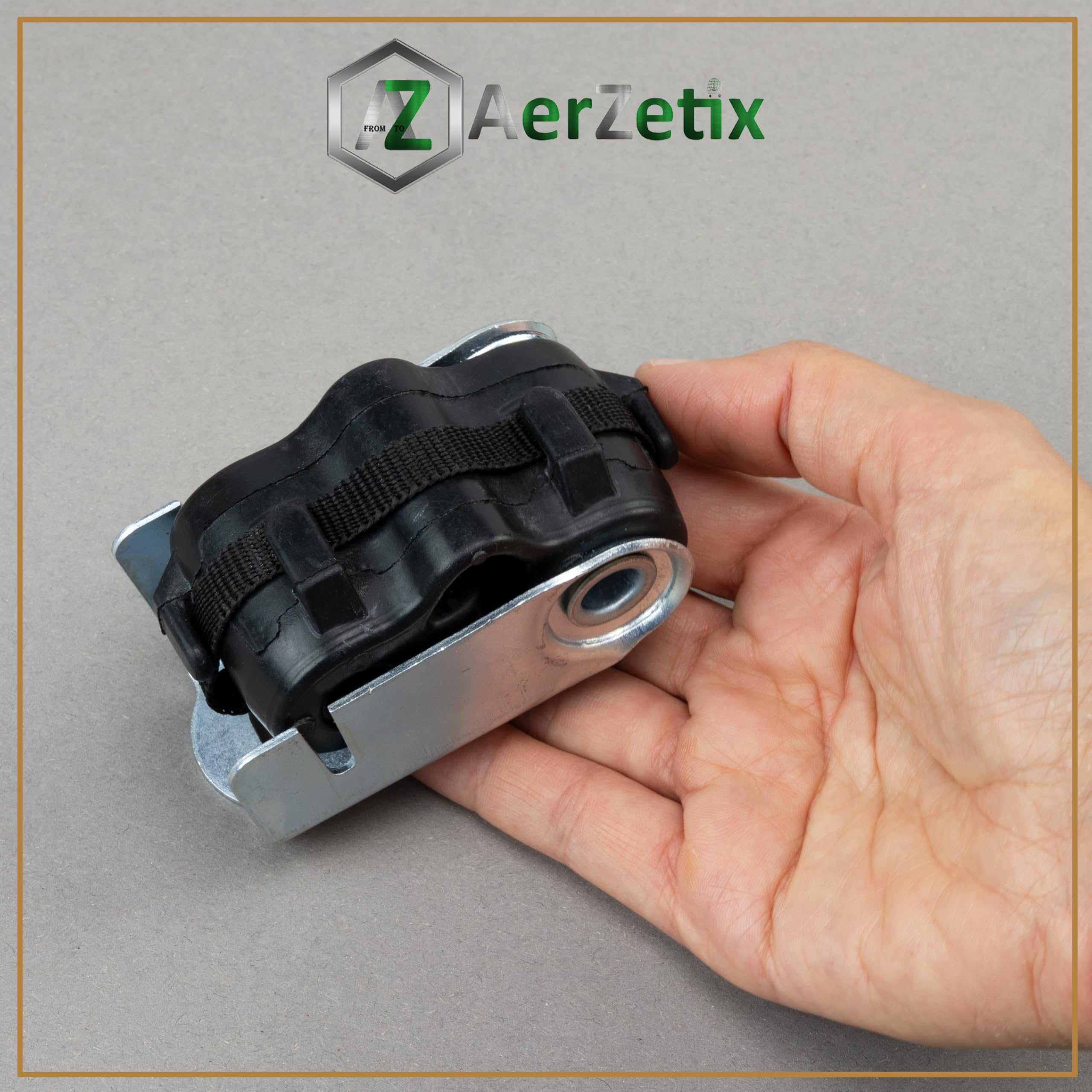 AERZETIX | Support d'échappement | compatible avec numéros ОЕM 6000617933, 206516364R, 206513675R, 206513171R, 206510069R, 6000617935, 93454346, 93868329, 2065100Q0E, 206505FA3A