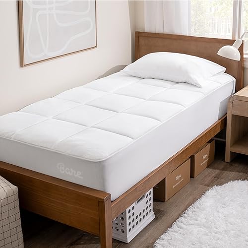 Protector para colchón de alternativa de pluma Microplush reversible prémium Protector para colchón de alternativa de pluma Microplush reversible prémium