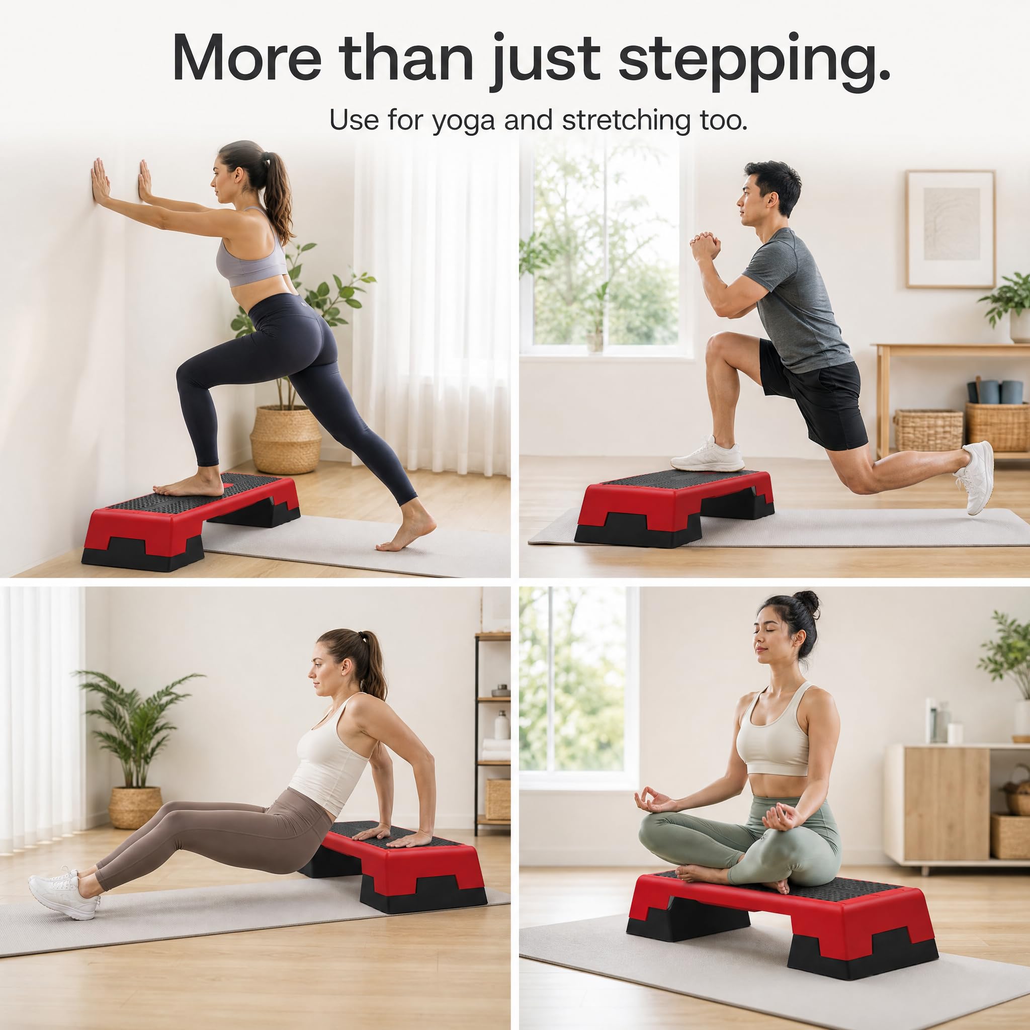 Stepper Aerobico, Pedana Regolabile