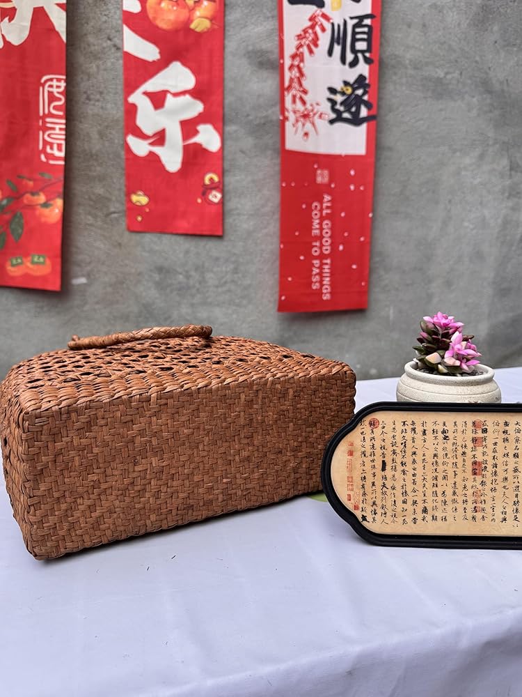 Amazon | 山葡萄かご バッグ, 伝統的な二重編み, 手作り籐細工トート