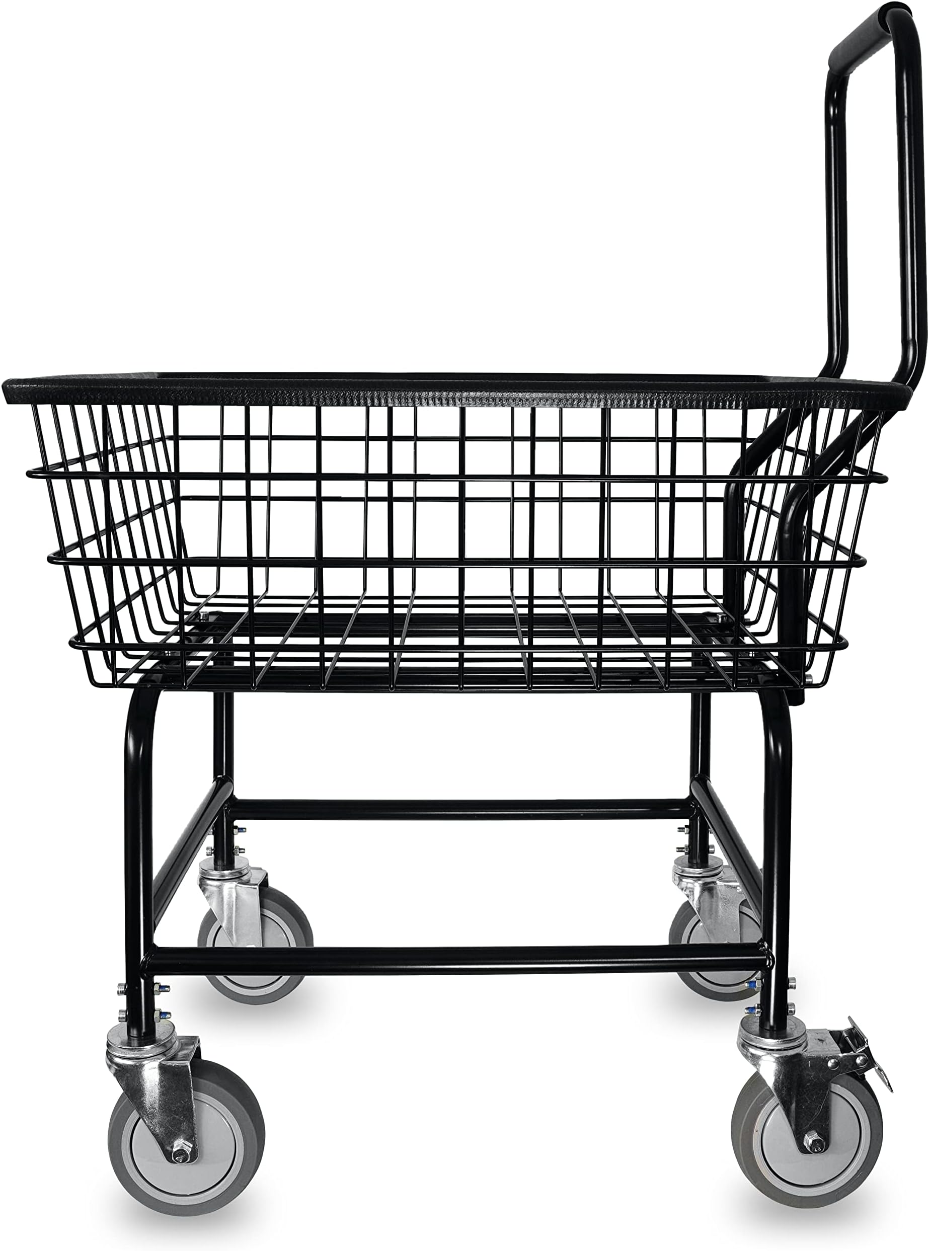 Short Black Cart with Removeable Handle