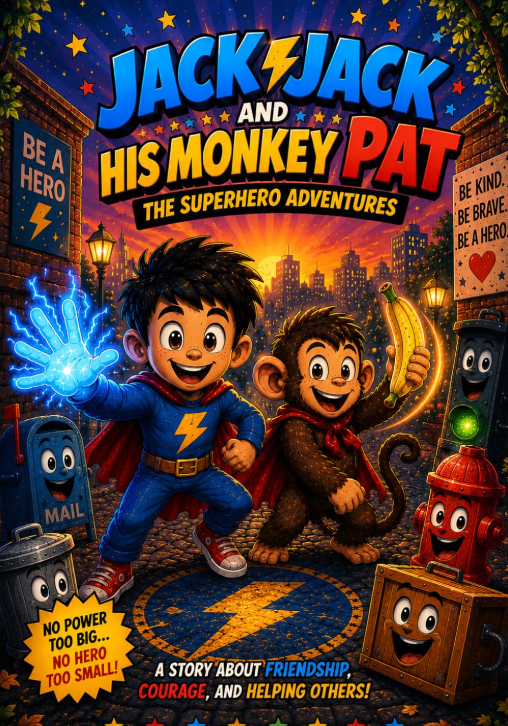 Jack Jack and His Monkey Pat: The Superhero Adventures