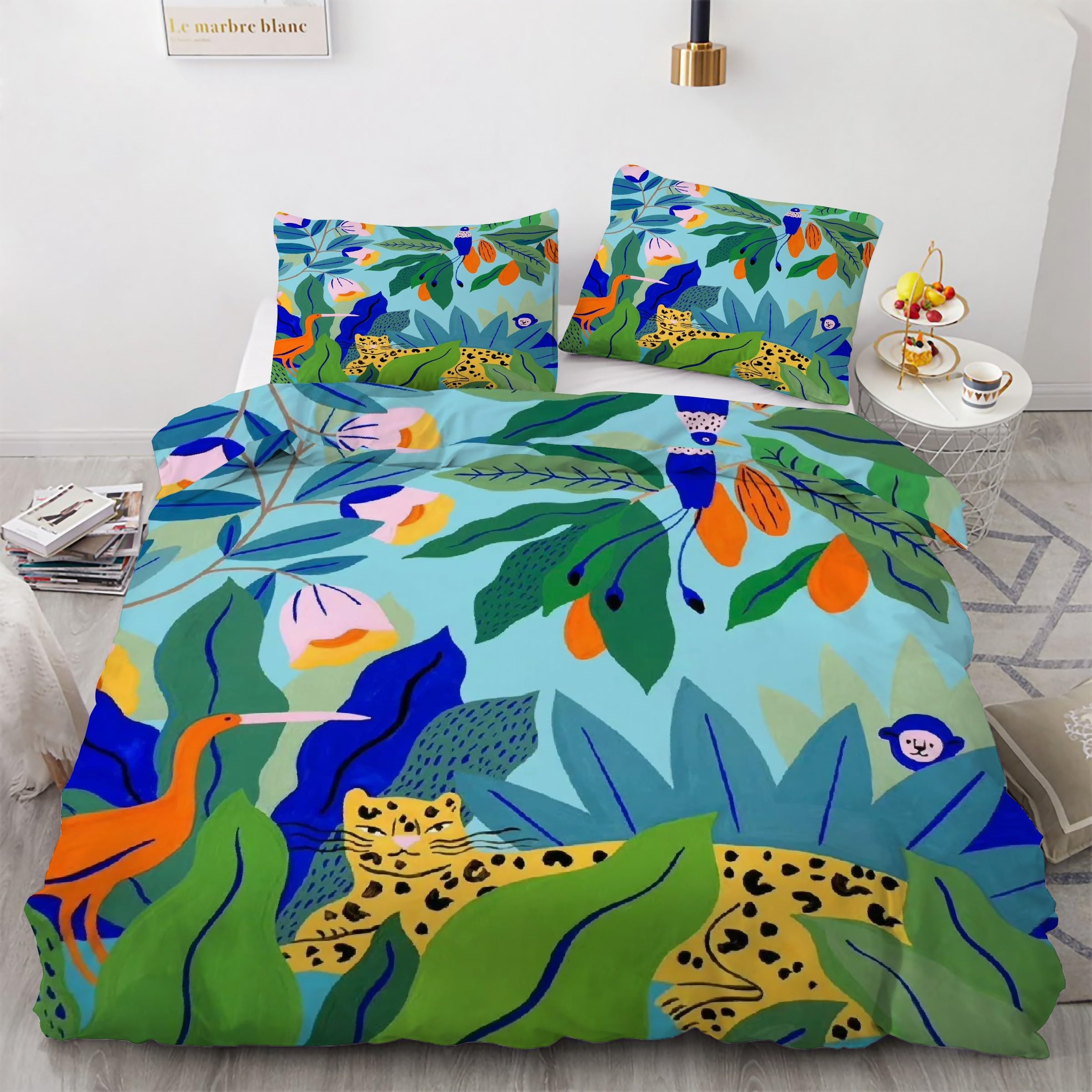 Parure de lit léopard 160x200 pour créer une ambiance moderne dans votre chambre
