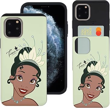 Amazon Co Jp Iphone 11 Pro ケース と互換性があります Disney Princess ディズニー プリンセスと魔法のキス カード スロット ダブル バンパー スマホ ケース アイフォン 11 プロ ケース 5 8 面 ティアナ 並行輸入品 家電 カメラ