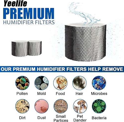 Miniatura 4 de HWF75 - Repuesto de filtro humidificador para Holmes HWF75CS, HWF75PDQ-U, filtro D, filtro humidificador Sunbeam Cool Mist SCM3501, SCM3502,