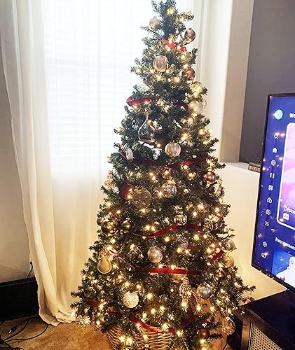 Miniatura 111 de Cinta de terciopelo caqui de 3/8 pulgadas, 25 yardas para árbol de Navidad, envoltura de regalos, ramo de flores, decoraciones de corona