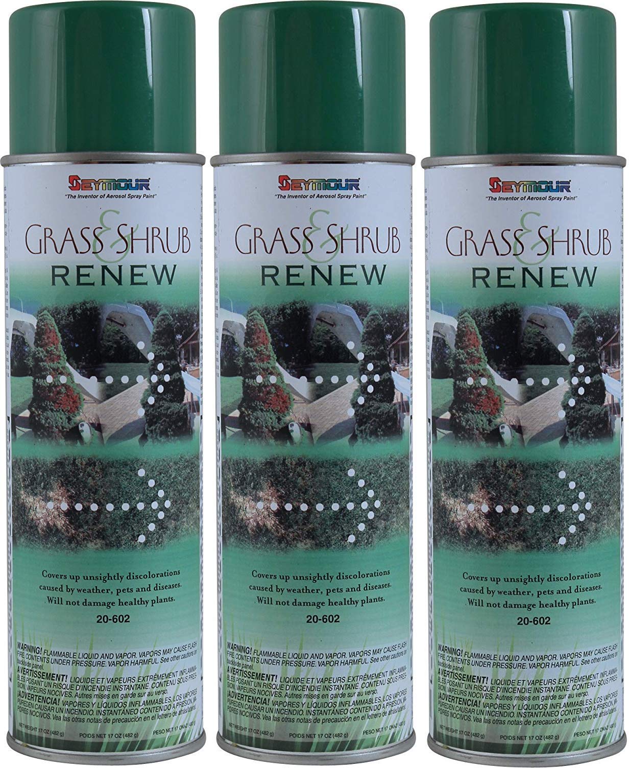 Seymour20-602 Grass and Shrub Renew, Pristine Green (3-(Pack))