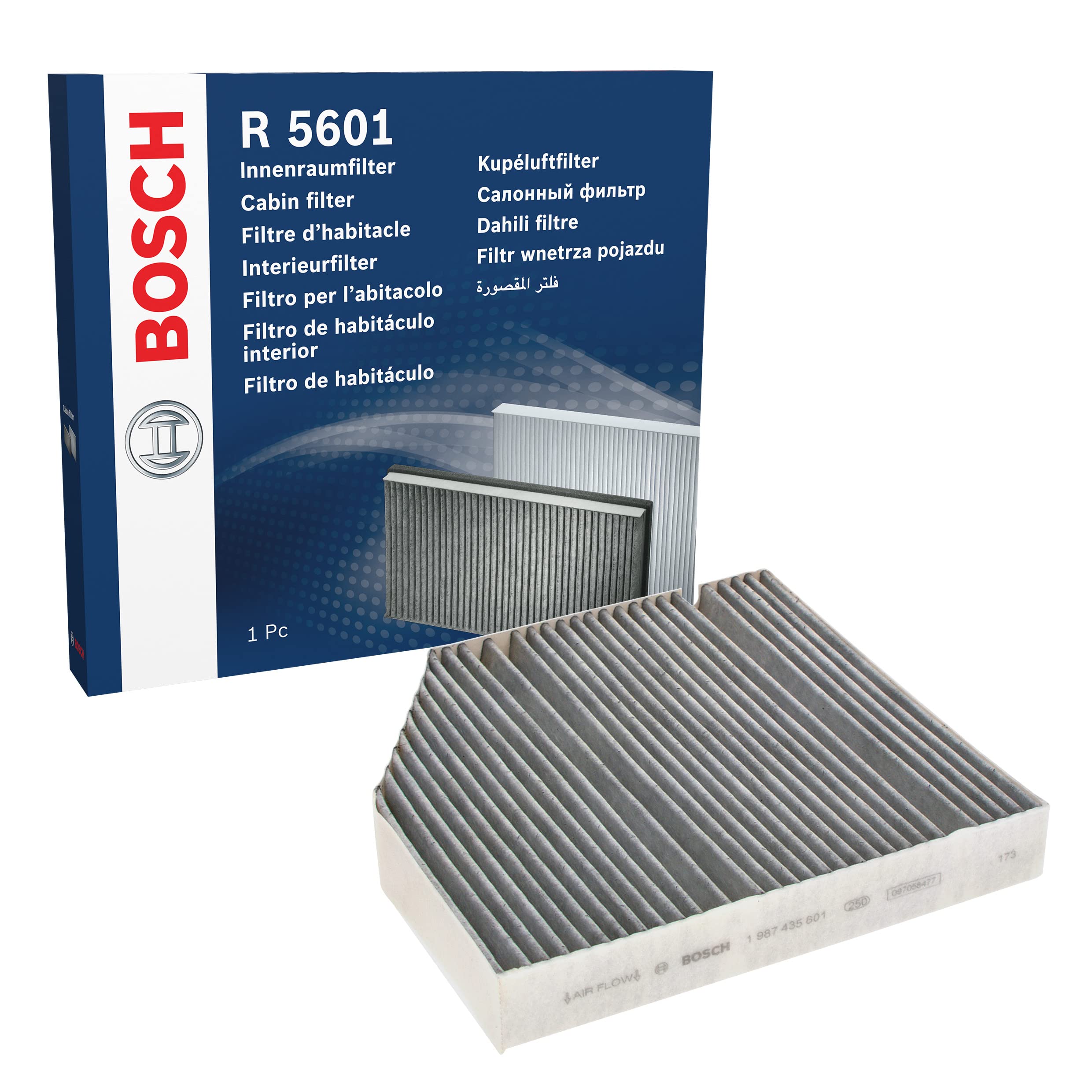Amazon.com: BOSCH Interior Air Filter 1987435601 : Automotive