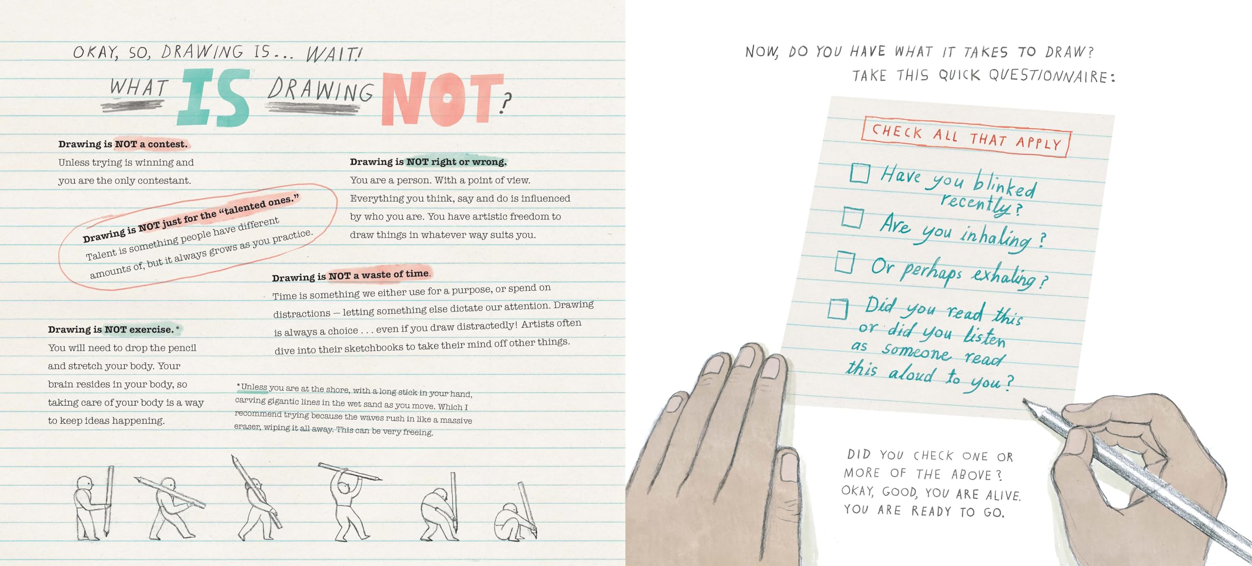 Drawing Is ...: Your Guide to Scribbled Adventures