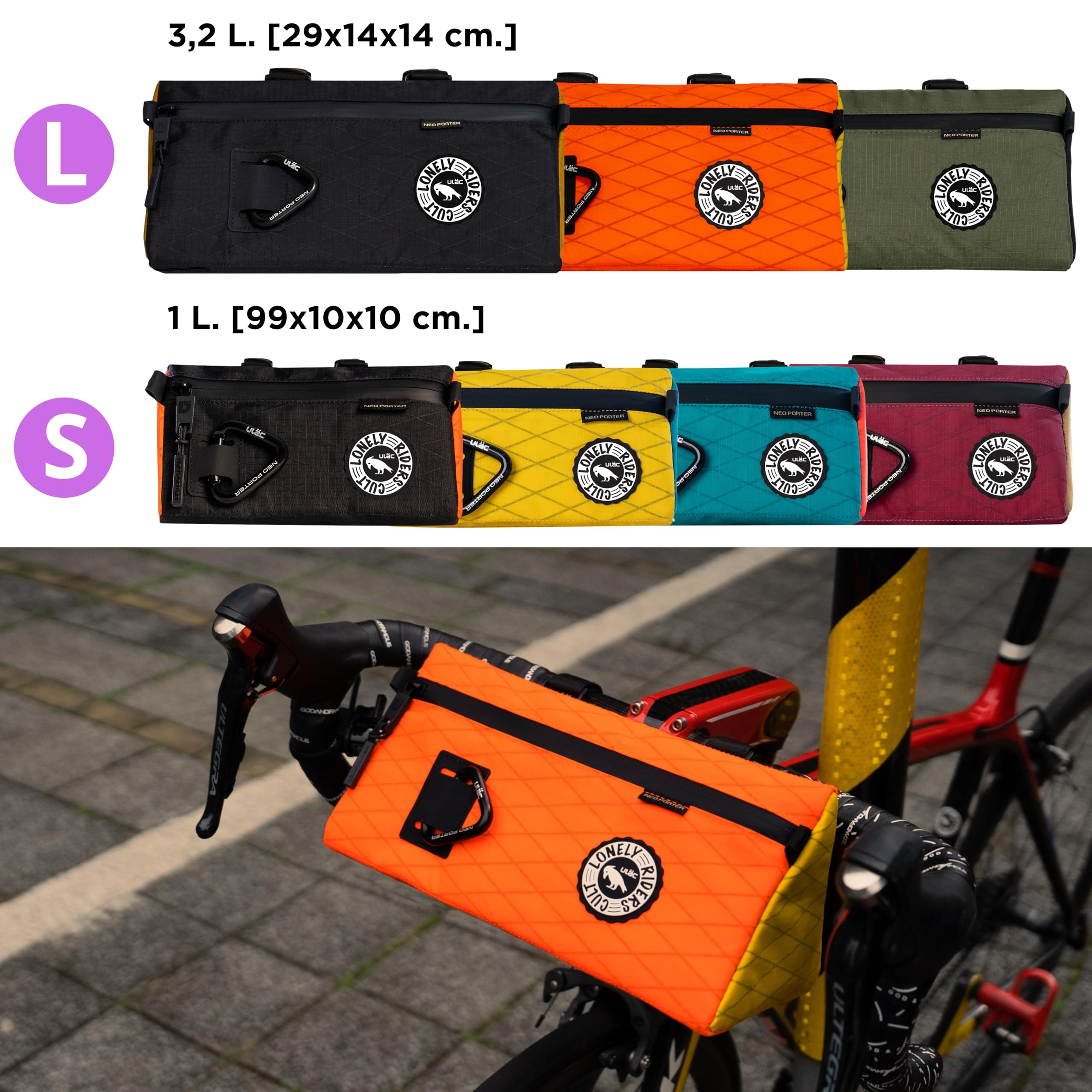 Bolsa Manillar Bicicleta Bolsa Ciclismo Carretera Bolsa De