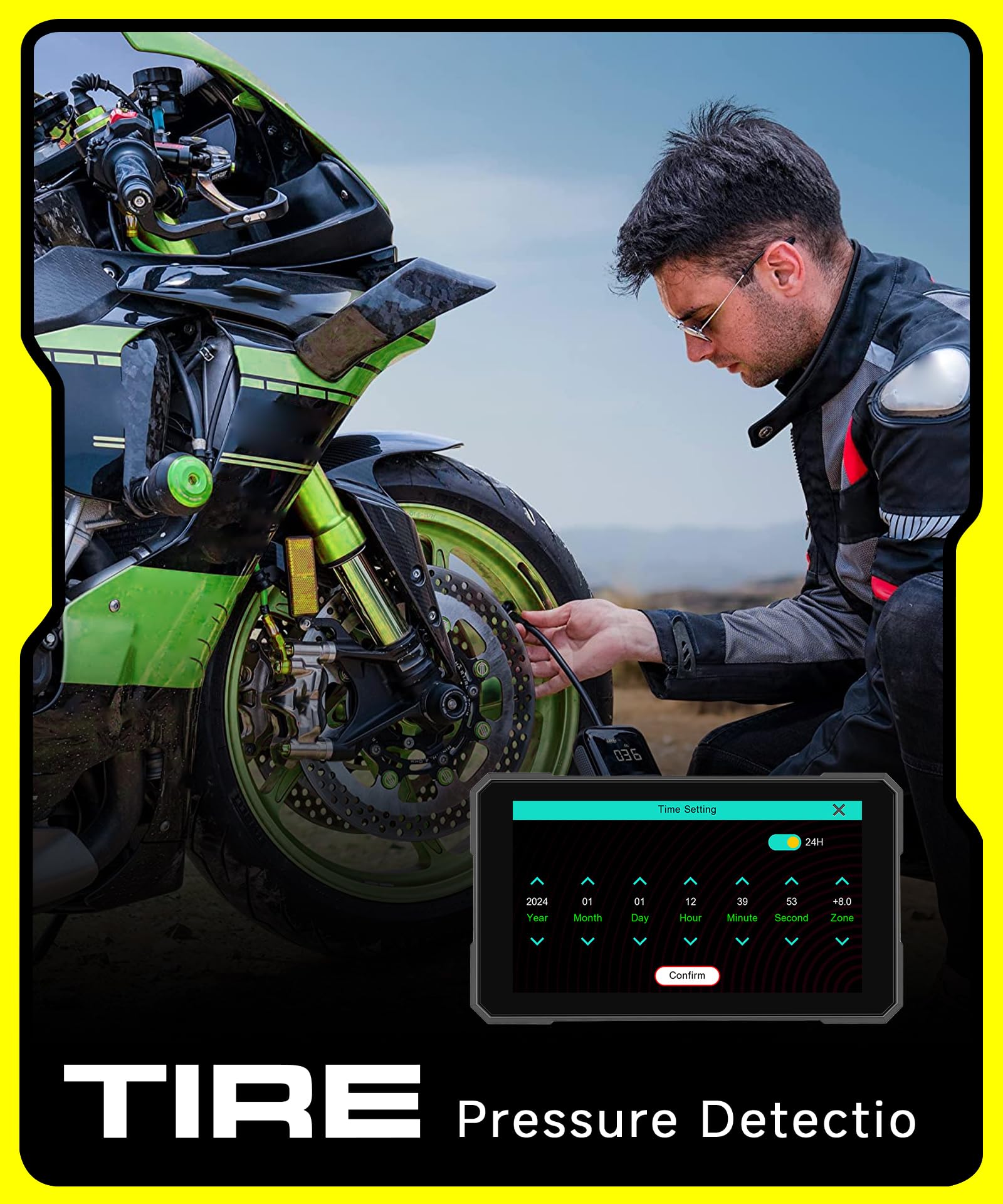Rimoody 5-calowy ekran Carplay do motocykla bezprzewodowy Carplay Android samochód