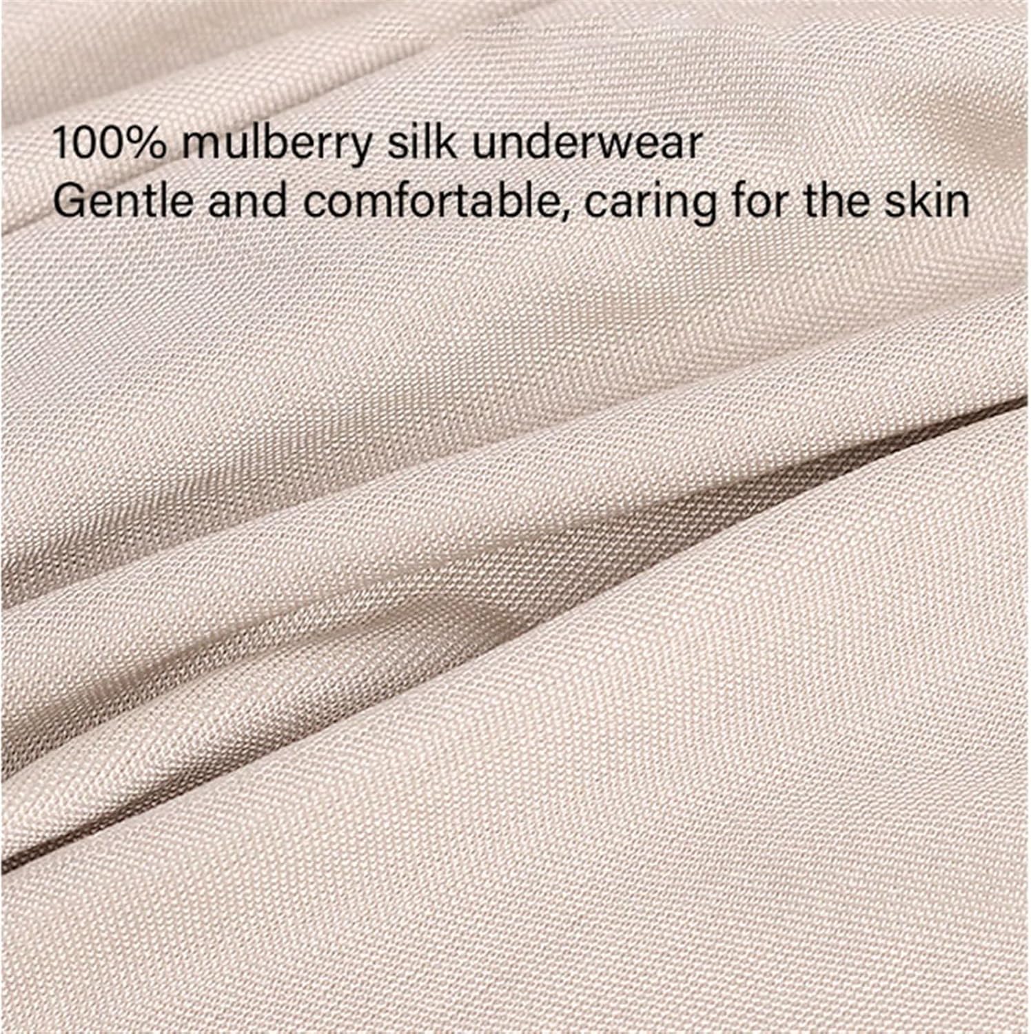 100% Mulberry Silk Women's Boxer Briefs Shorts Underwear Soft Boyshorts Panties Loose Sports Yoga Sleep Underpants