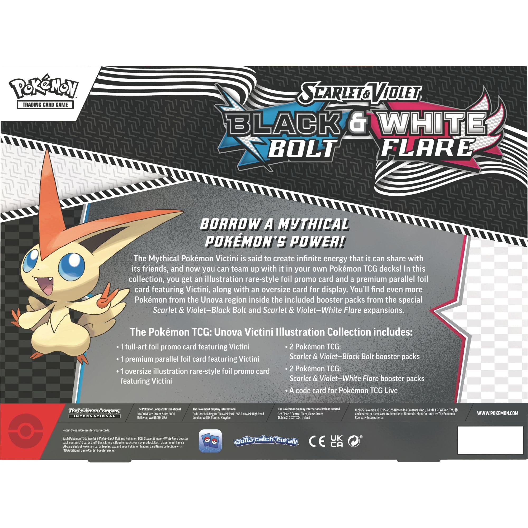 Amazon.com: Pokemon TCG Scarlet & Violet 10.5 Unova Victini