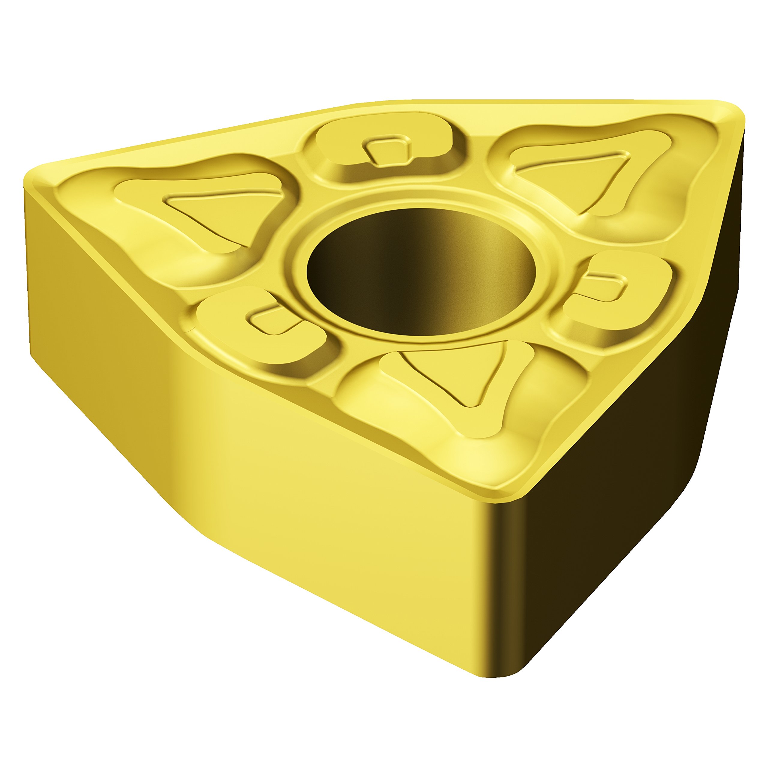 Sandvik CoromantWNMG 332-XM GC30 Carbide Insert, 0.032" Nose Radius, Negative Basic Shape Chip Breaker (Pack of 10)