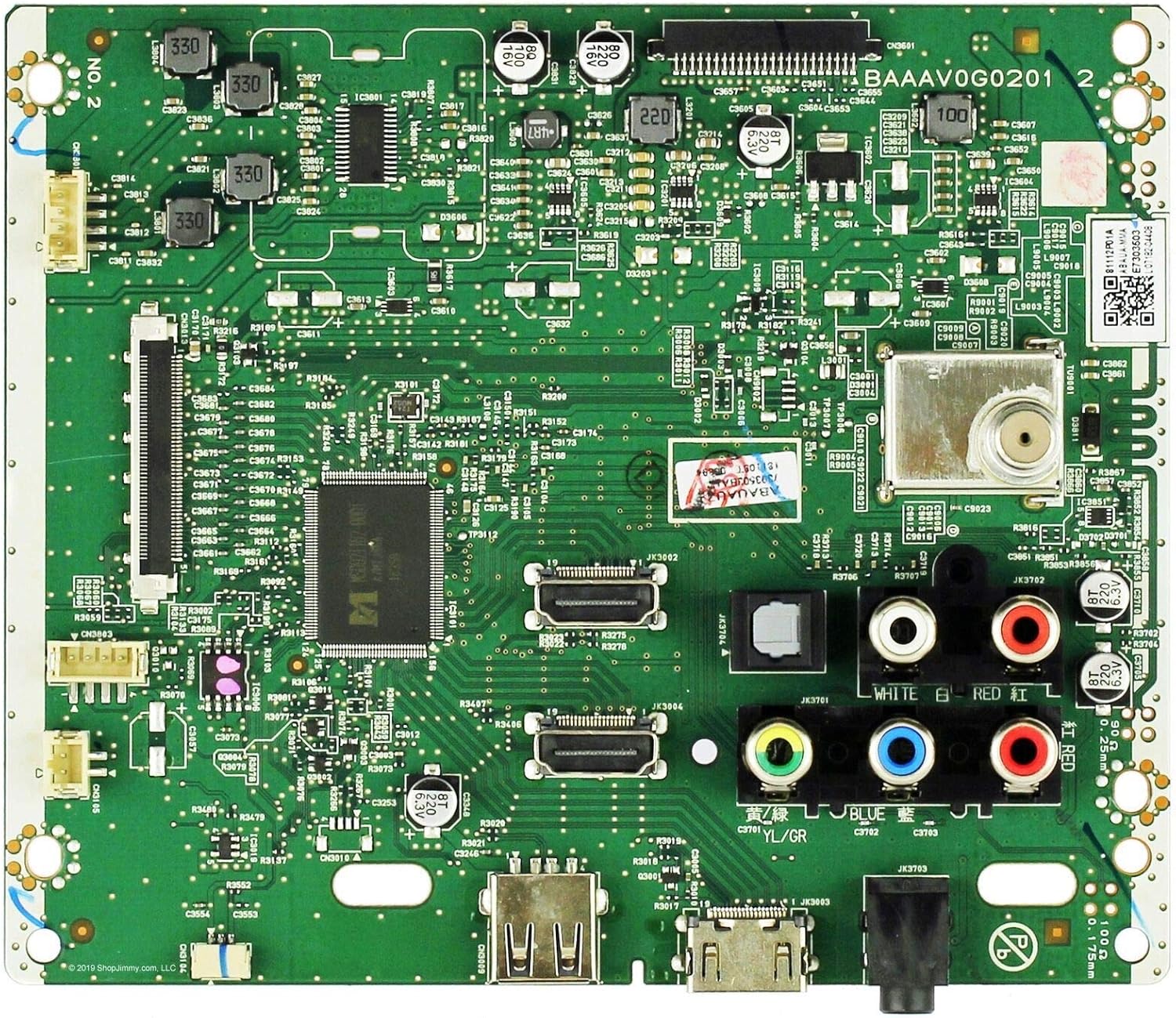 DIRECT TV PARTS Sanyo ABAUAMMA001 Main Board for FW50D48F