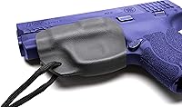Vista 3 de BASTION Funda protectora de gatillo Kydex subcompacta para Smith & Wesson MP Shield de 0.354 in, 40 modelos, con paracaídas, ideal