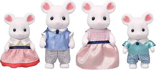 SYLVANIAN FAMILIES Les Familles 5308 - La Famille Souris Marshmallow