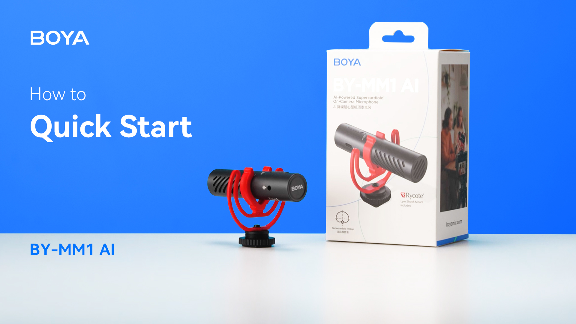 Amazon.com : BOYA BY-MM1 AI On-Camera Shotgun Mic for Camera, DSLR
