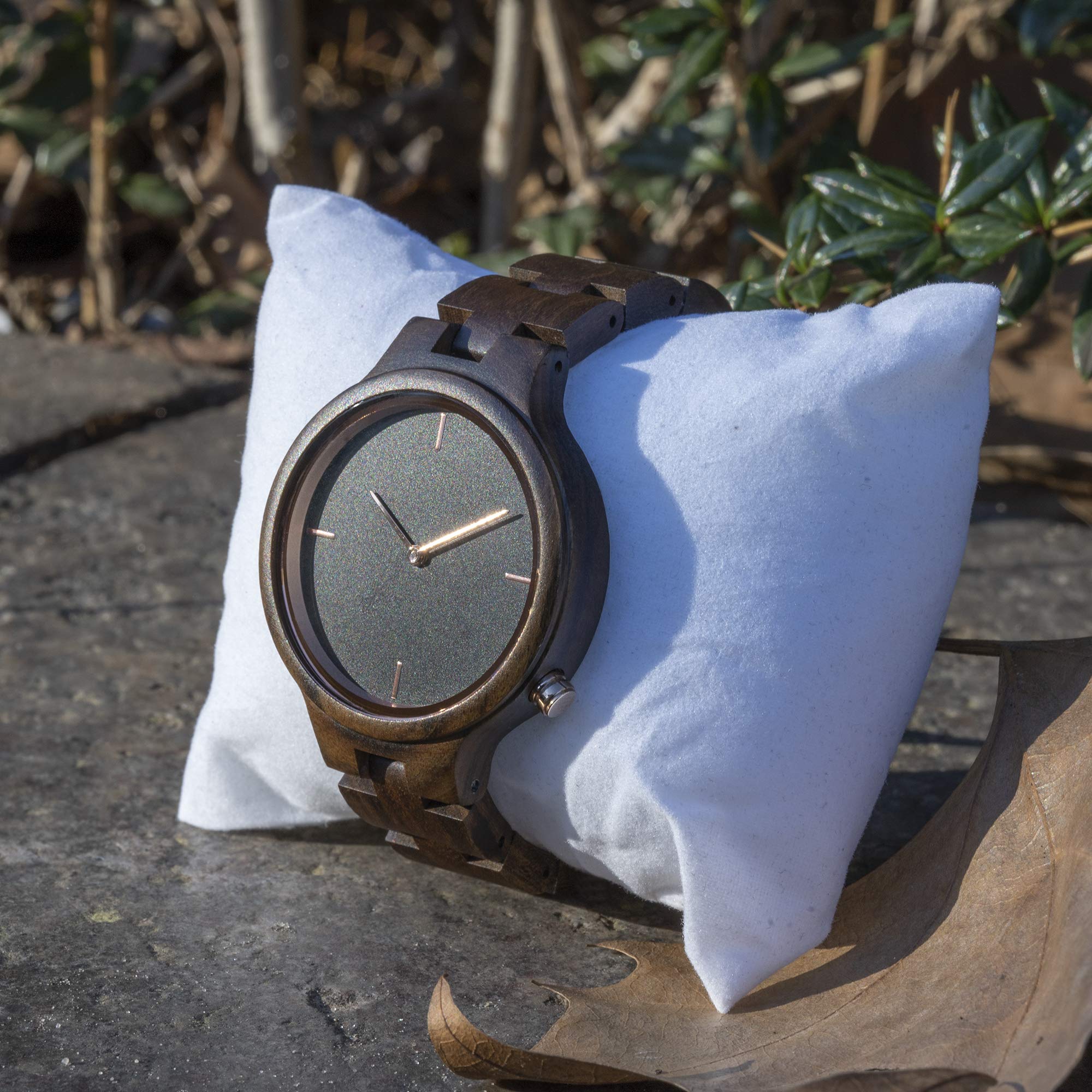 Opis Orologio Legno Uomo e Donna/Orologi Legno da Polso/Orologio Uomo e Donna di Legno/Orologio Uomo e Donna in Legno/Orologio in Legno (Sandalo Nero, Sandalo Rojo, Zebrano, Acero)