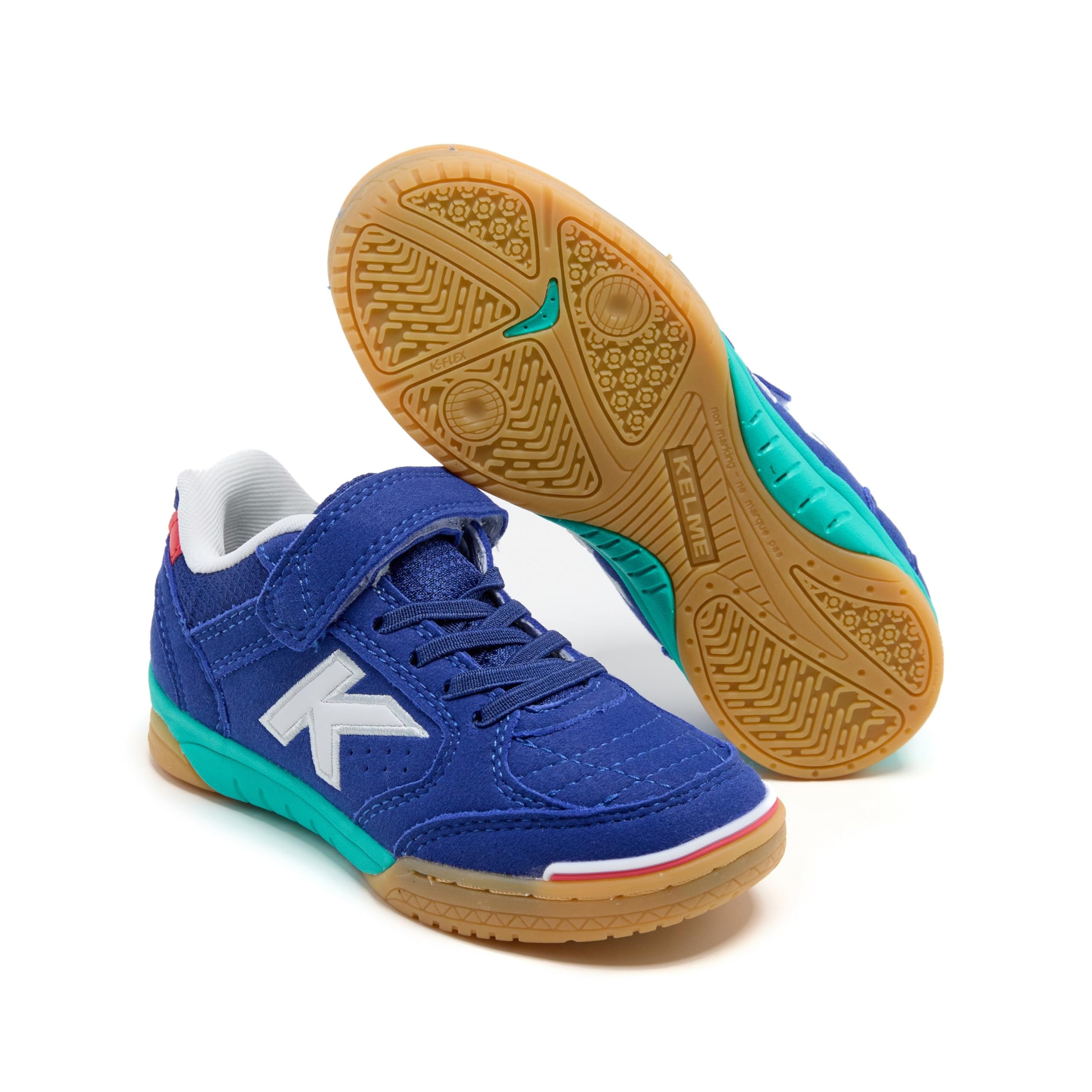 KELME Zapatillas De Fútbol Sala De Niño Precision Elastic Azul