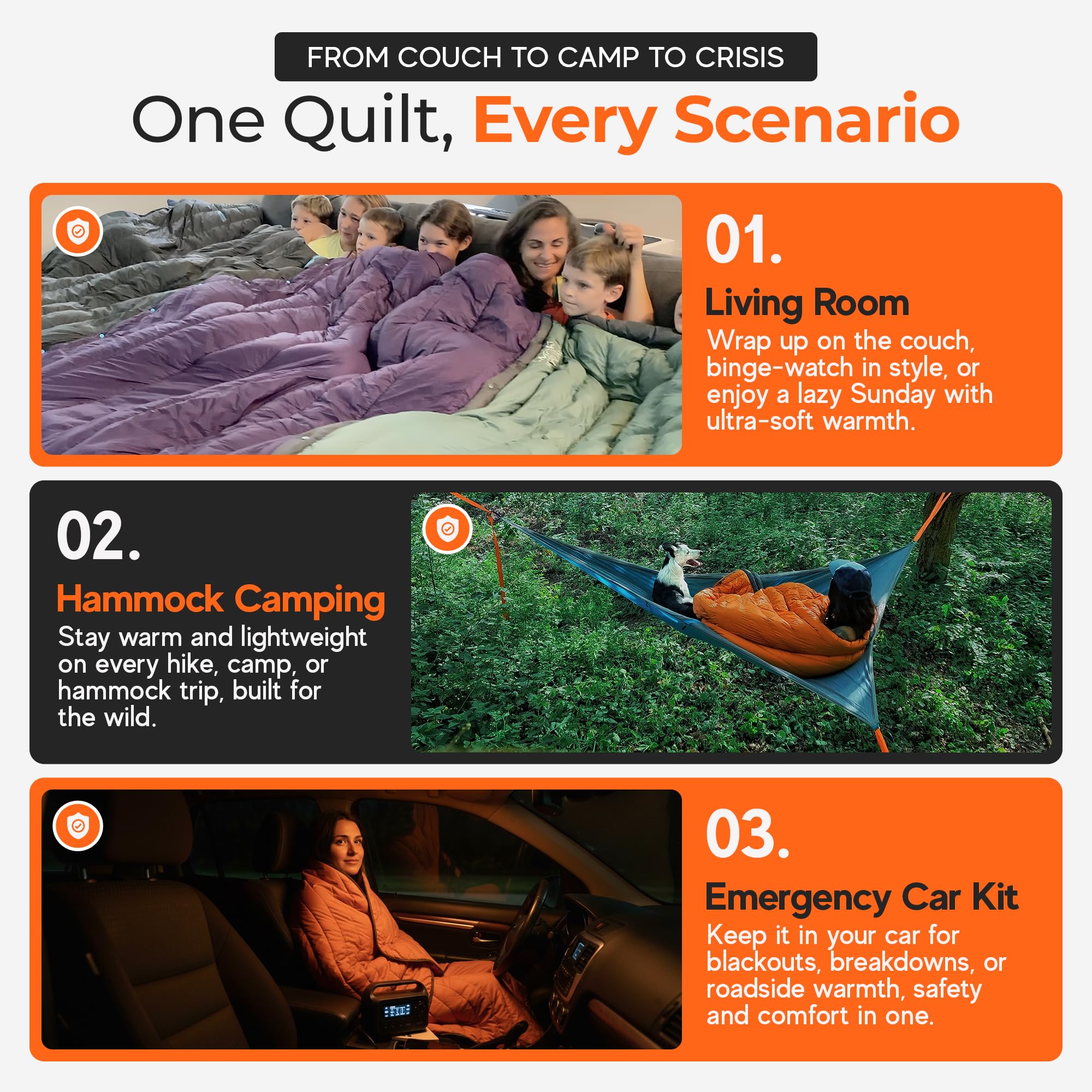 Amazon.com : Sierra Madre Puffle 40 Camping Blanket – 5-in-1